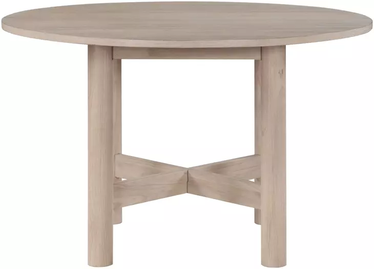 Gabby Light Brown 48" Round Dining Table