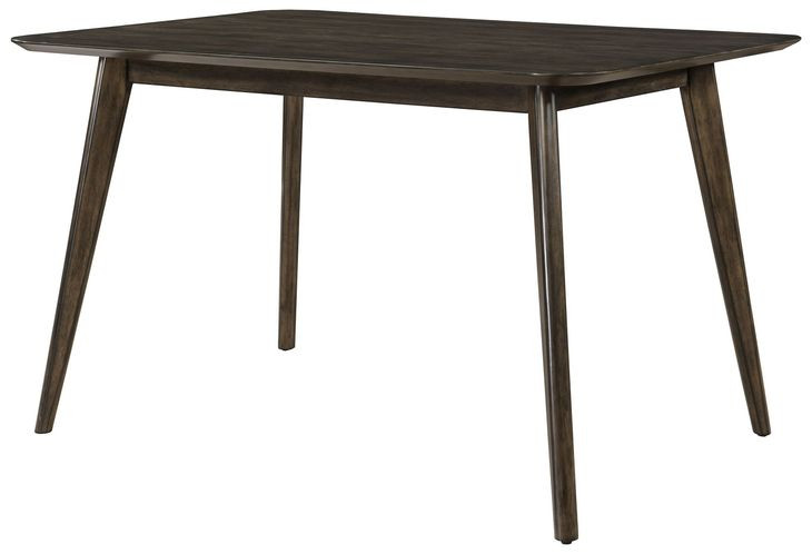 Rex Walnut 60" Rectangular Counter Height Dining Table