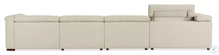 Sorelline Deux Aries Beach 6 Piece Modular Sectional with 4 Power Recliner