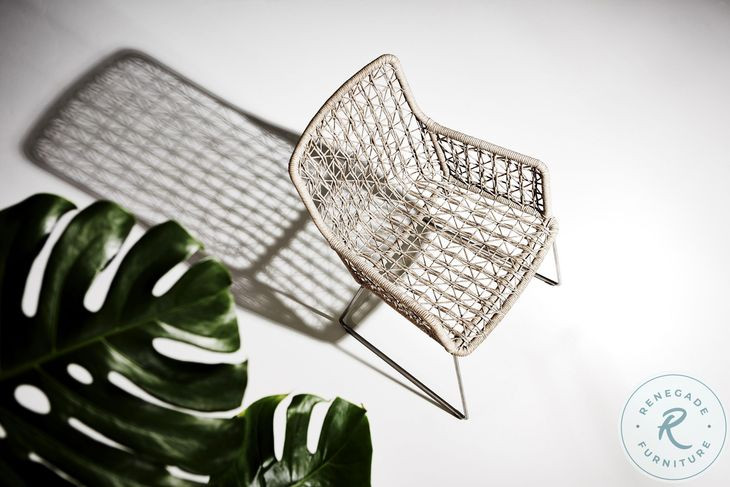 Carmel Hazelnut Armel Outdoor Armchair Set of 2