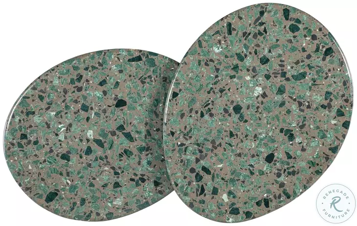 Commerce And Market Green Antares Cocktail Table