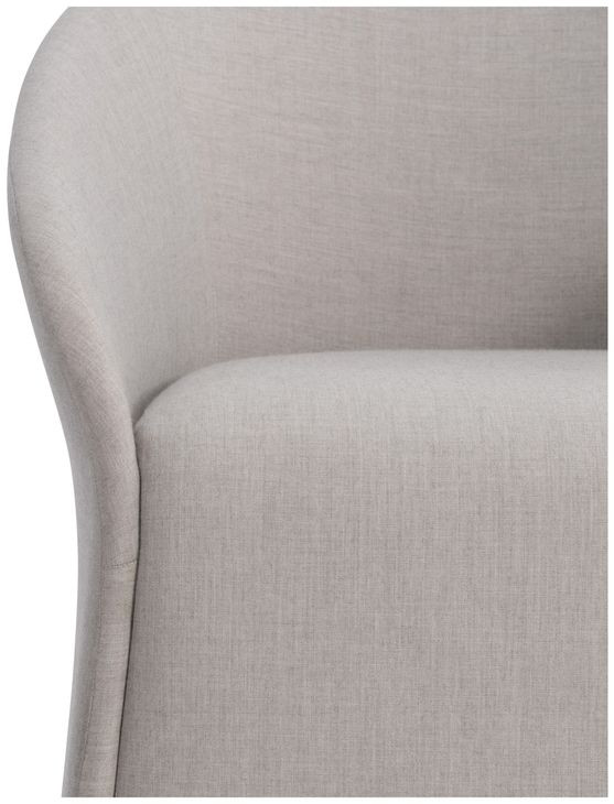 Arden Beige Performance Fabric Outdoor Arm Chair