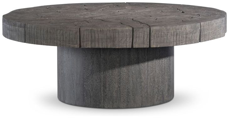 Kaya Smoked Truffle Outdoor Round Cocktail Table