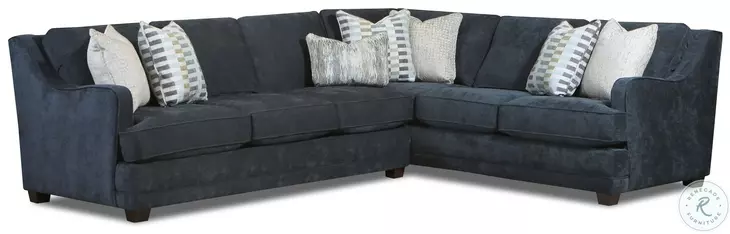 Elise Ink Recessed Arm RAF Sectional