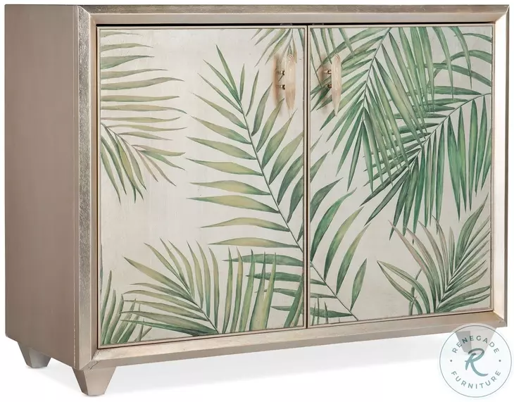 Palm Haven Gold Leaf Two Door Chest