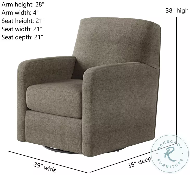 Flash Dance Mushroom Swivel Glider Recliner