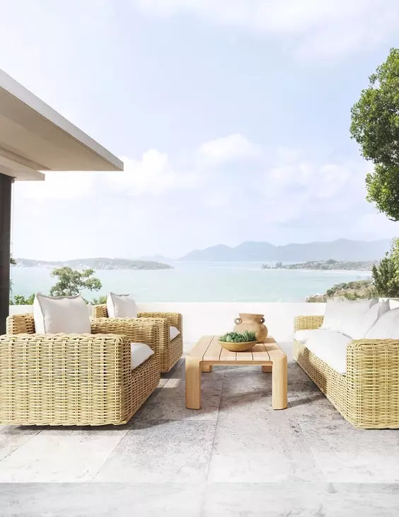 Playa Soothe Pearl Upholstered Oversized Outdoor Swivel Club Chair with Flange Welt
