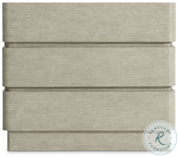 Arcadia Clay 3 Drawer Nightstand with USB Charging