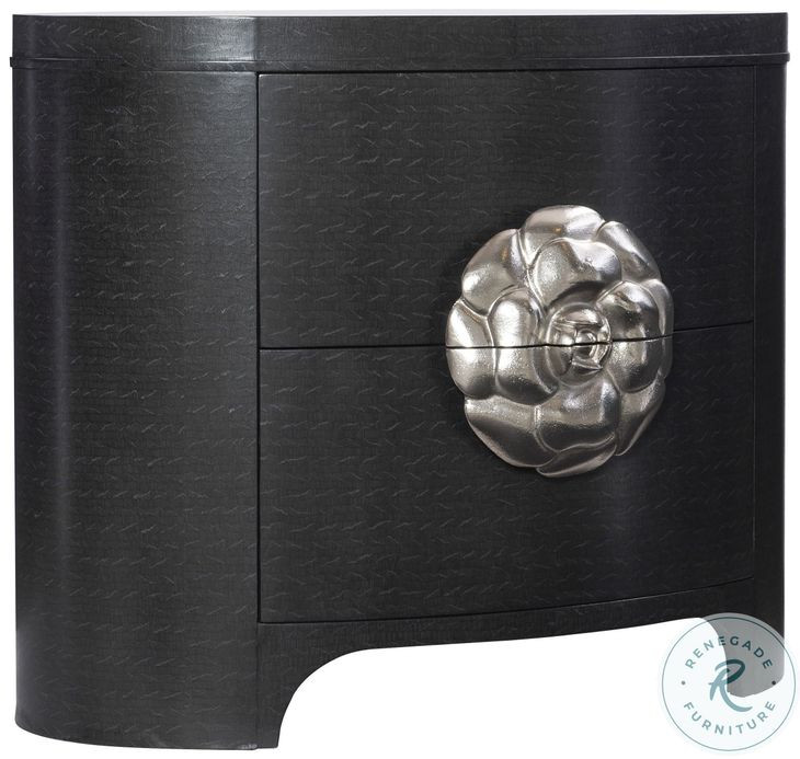 Silhouette Figured Onyx Nightstand