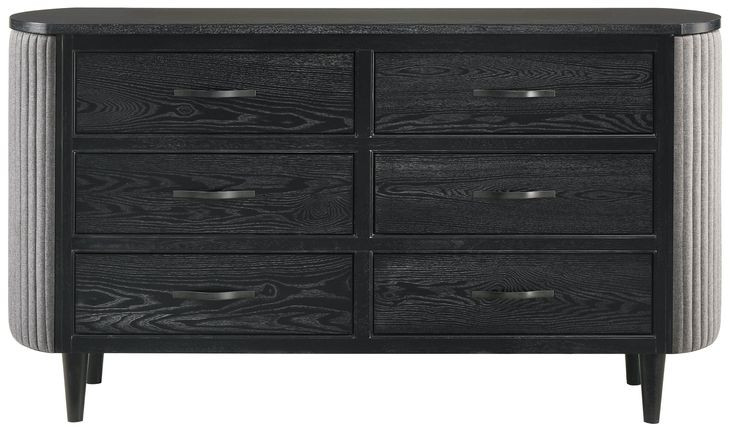 Skyline Onyx 6 Drawer Dresser