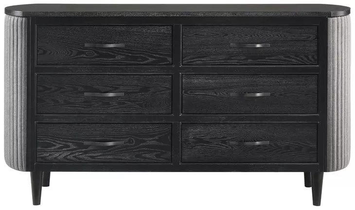 Skyline Onyx 6 Drawer Dresser