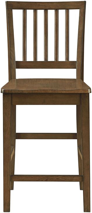 Joplin Brown Counter Height Chair Set of 2