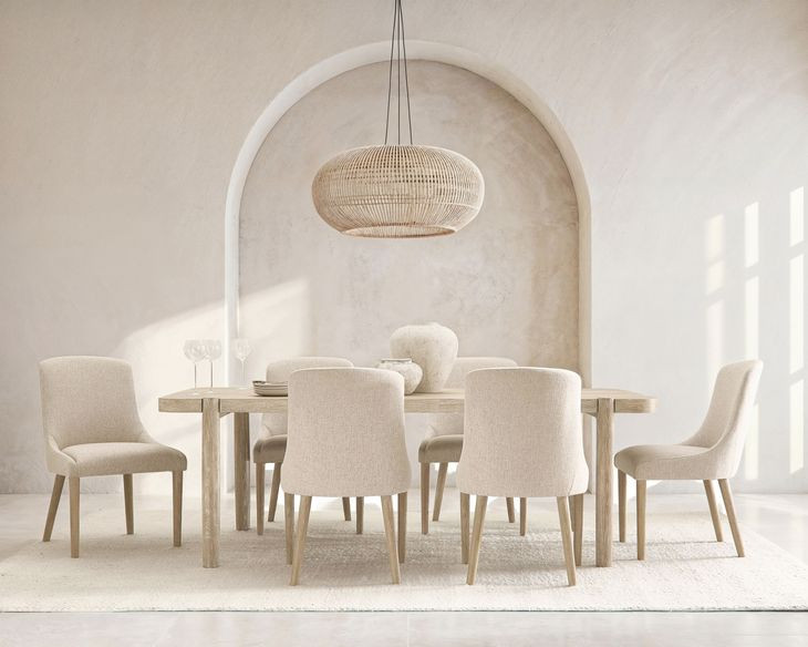 Antibes Warm Roz Dining Table