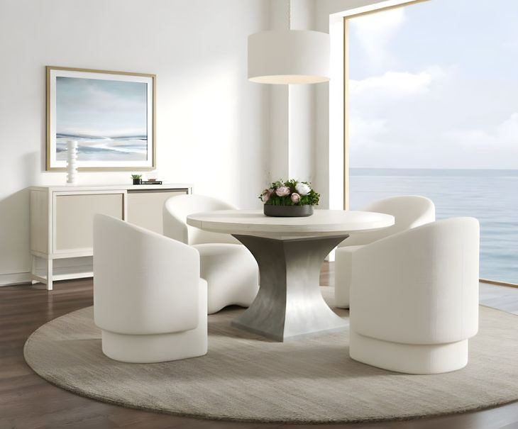 Portico White Dining Chair