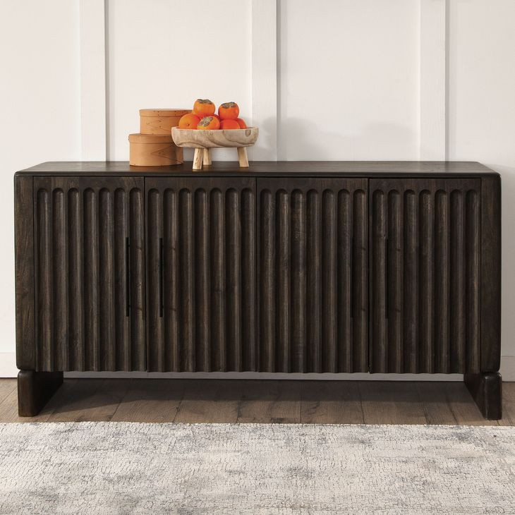 Norvell Brown 4 Door Sideboard