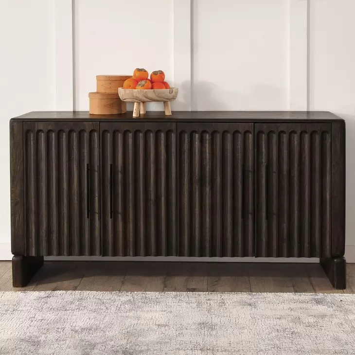 Norvell Brown 4 Door Sideboard