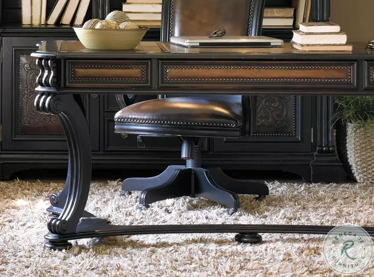 Telluride Black 66'' Writing Desk