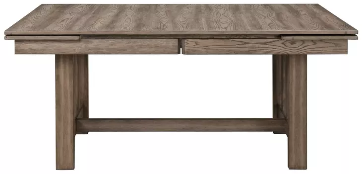 Harrisburg Walnut Brown 94" Extendable Rectangular Dining Table