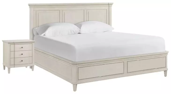 Oakmere Taupe Storage Panel Bedroom Set