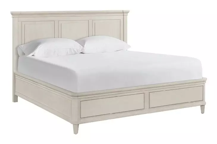 Oakmere Taupe Queen Storage Panel Bed