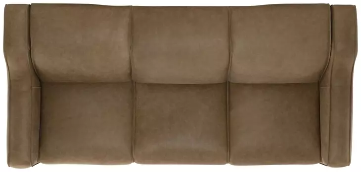Flynn Brown Leather 94" Power Motion Sofa