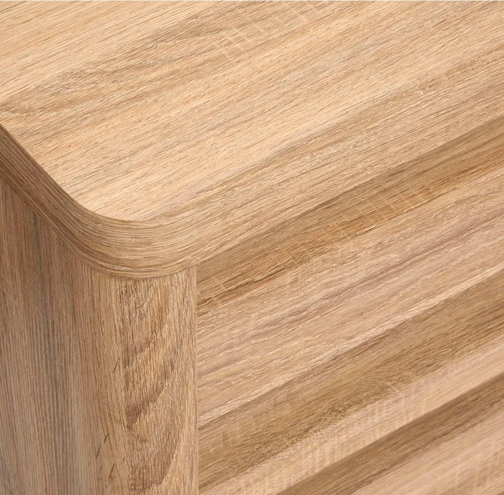 Brentwood Heights Provincial Brown 5 Drawer Chest