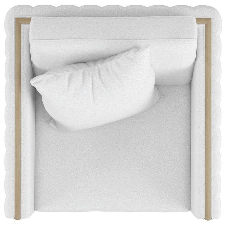 Cassat Channeled White Living Room Set