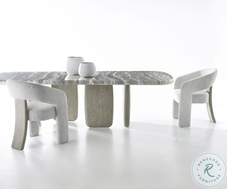 Arcadia Clay Open Back Arm Chair