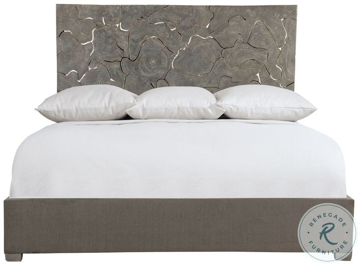 Calavaras Smoke King Upholstered Panel Bed