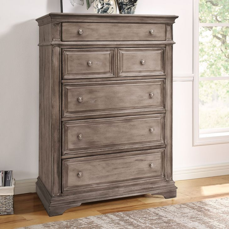 Highland Park Brown Waxed Chest