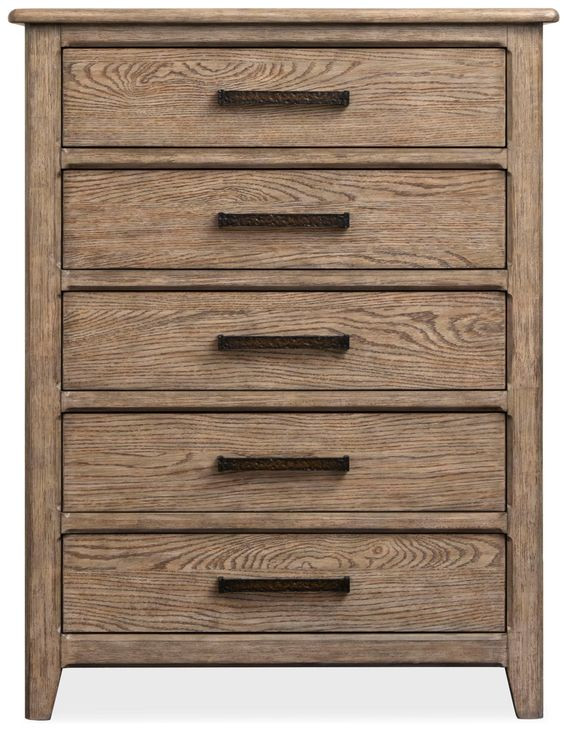 Claremont Smokey Taupe 5 Drawer Chest