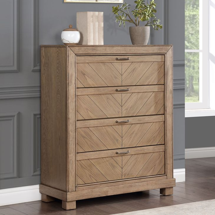 Montana Brown 4 Drawer Chest
