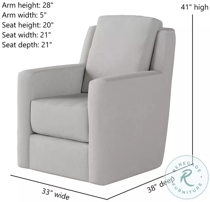 Diva Halifax Shell Swivel Glider