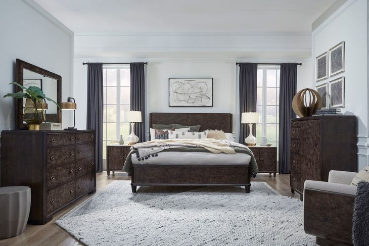 Timberlyn Espresso King Panel Bed