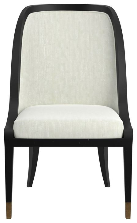 Eave Cream Upholstered Hostess Chair
