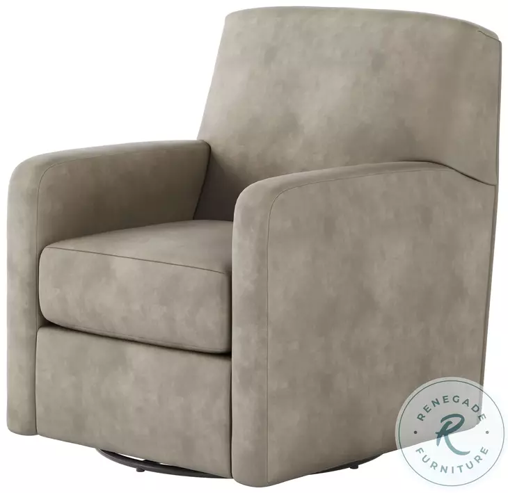 Flash Dance Fresca Cobblestone Swivel Glider