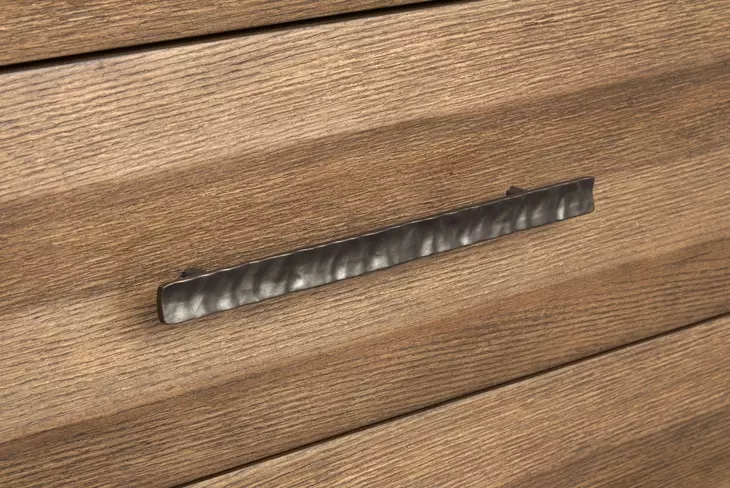 Callisto Bourbon Brown 5 Drawer Chest
