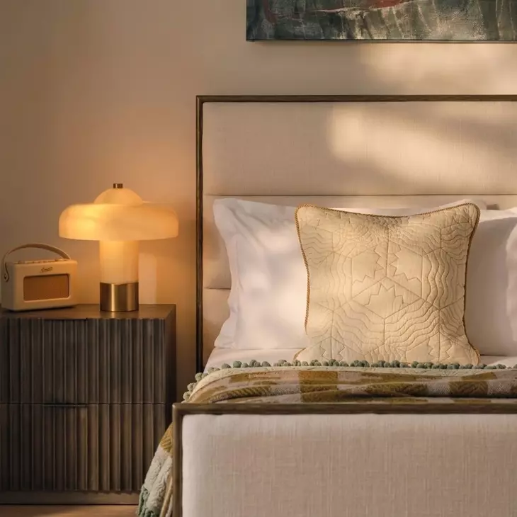Ventura Taupe Nightstand