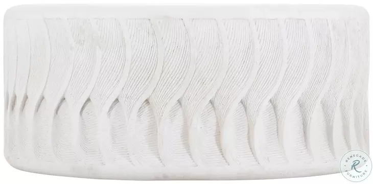 Coquille White Cocktail Table