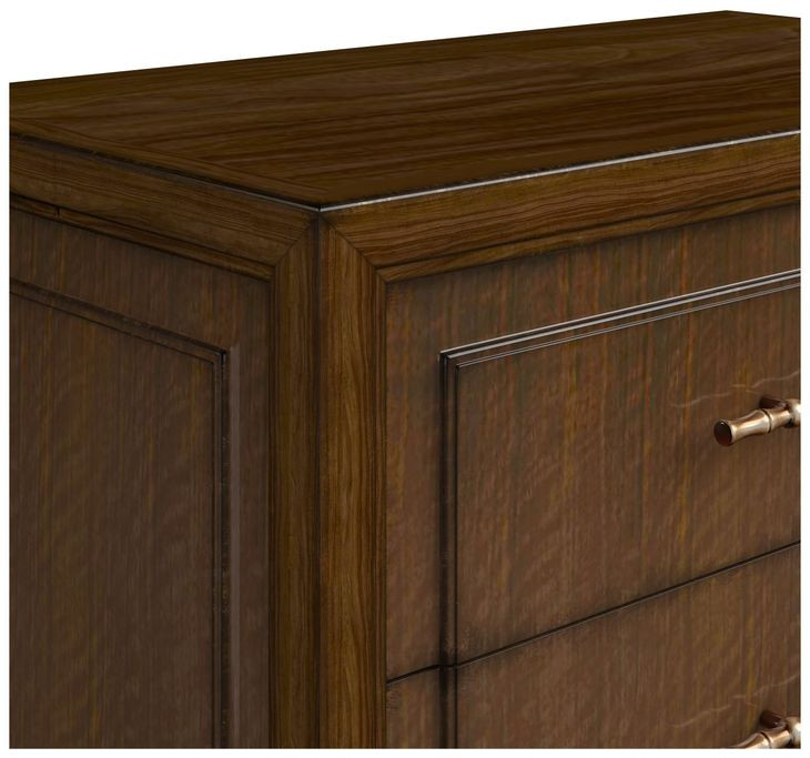 Eave Brown 2 Drawer Nightstand