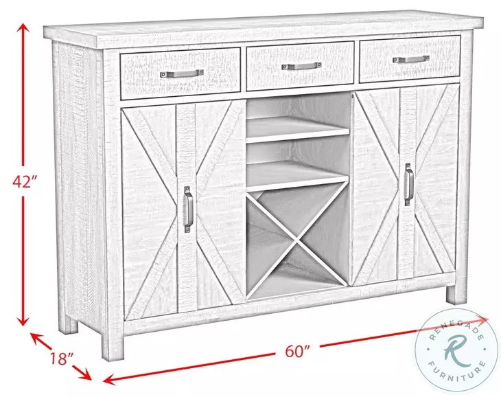 Marietta Medium Brown Sideboard