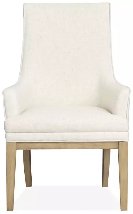 Coventry White Upholstered Host Chair Set of 2