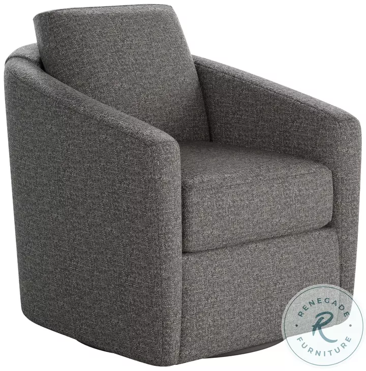Daisey Wendover Charcoal Swivel Glider