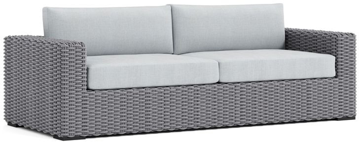 Capri Gray Outdoor 93" Sofa