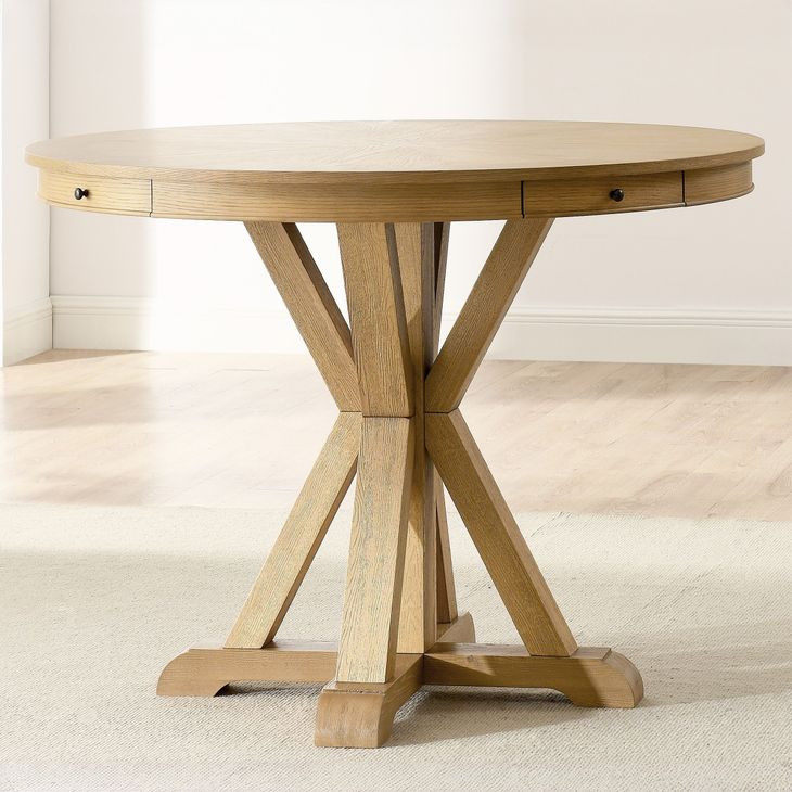 Rylie Natural 24" Round Counter Height Table
