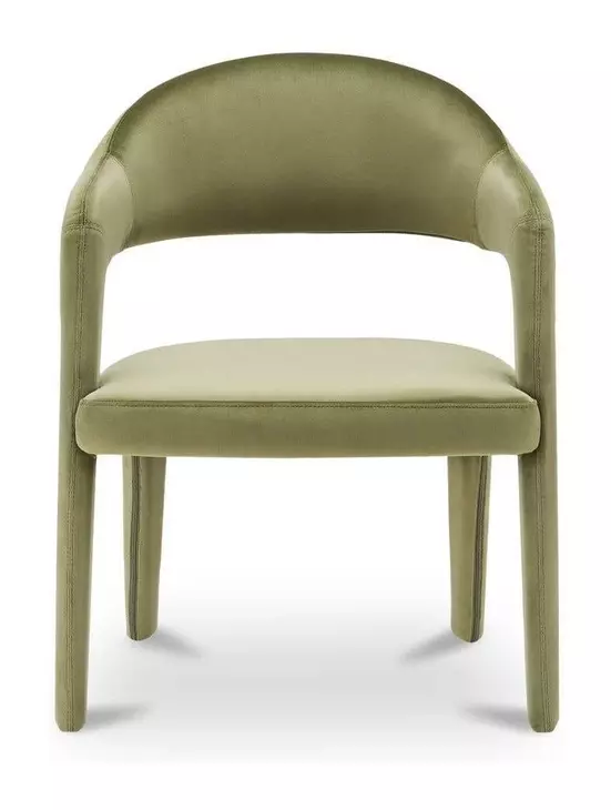 Martens Green Upholstered Dining Chair