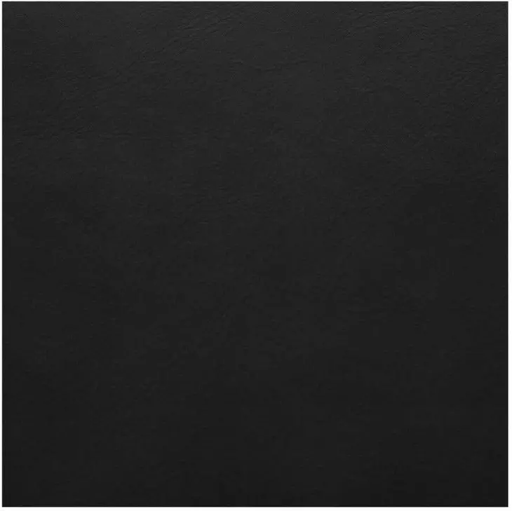Martens Black Leather Upholstered Counter Height Stool