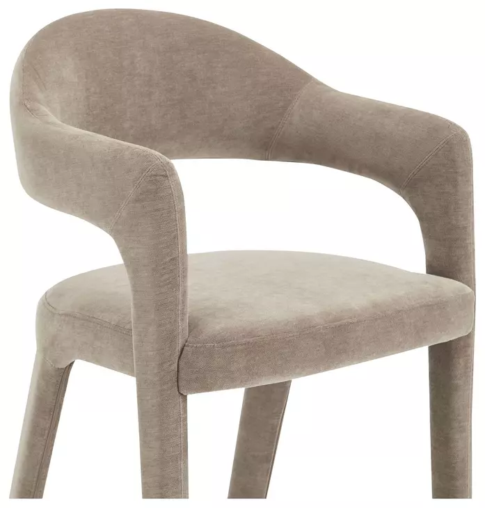 Martens Camel Upholstered Bar Stool