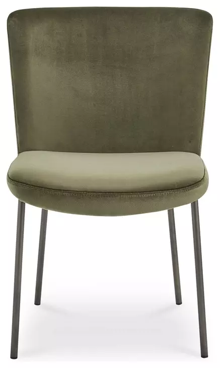 Early Green Upholstered Dining Chair Set of 2