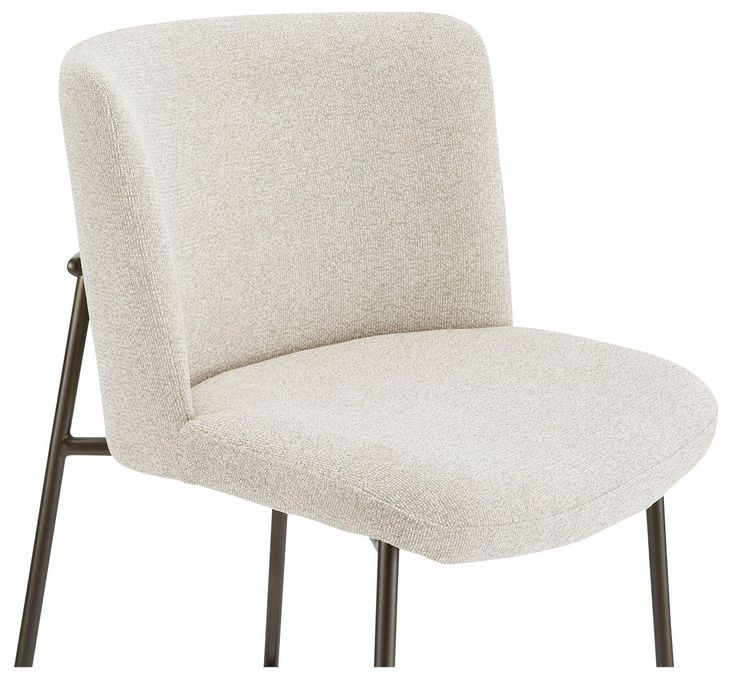 Early Beige Performance Fabric Upholstered Bar Stool